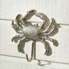 Silver Crab Wall Hook