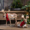 Holiday Moose Figurines - Set of 2 - OUT OF STOCK UNTIL 08/06/2026