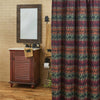 Mountain View Bear Shower Curtain