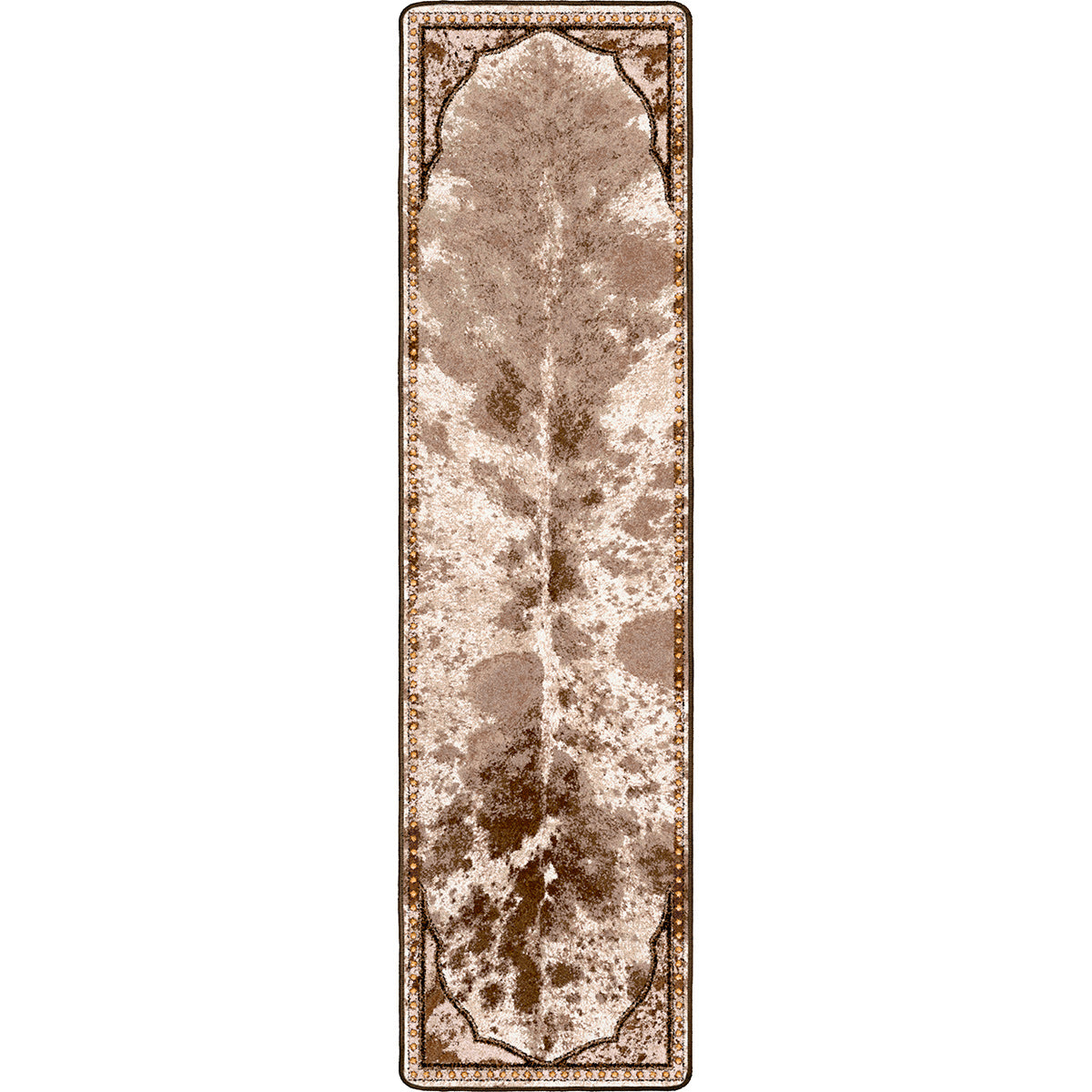 Western Escape Cowhide Rug - 2 x 8