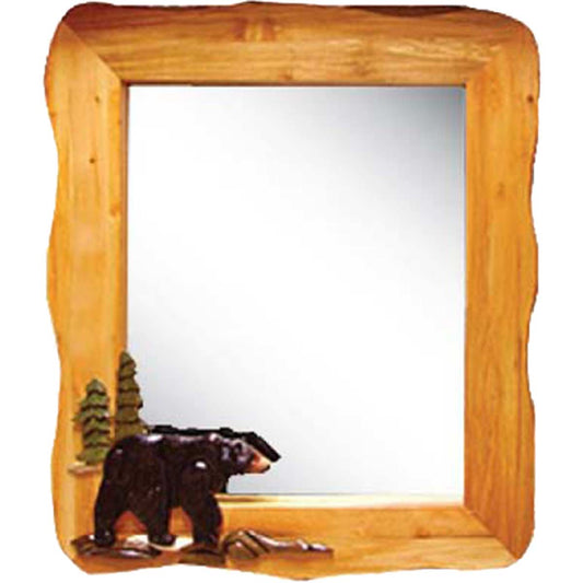 Strolling Bear Wall Mirror