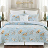 Undersea Impressions Quilt Bed Set - Full/Queen - OVERSTOCK