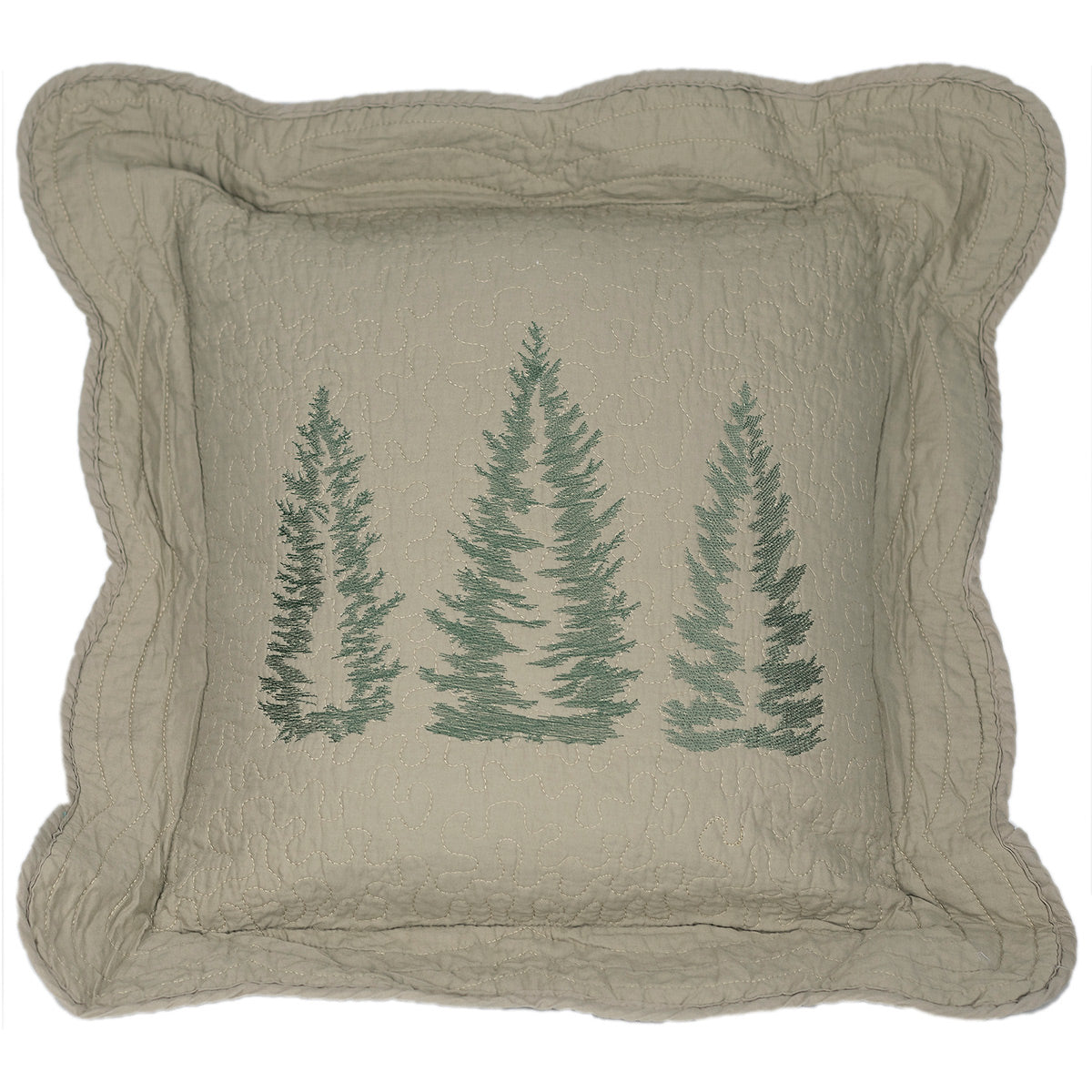 Bear Creek Tree Pillow