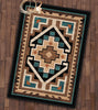 Aztec River Rug - 8 x 11