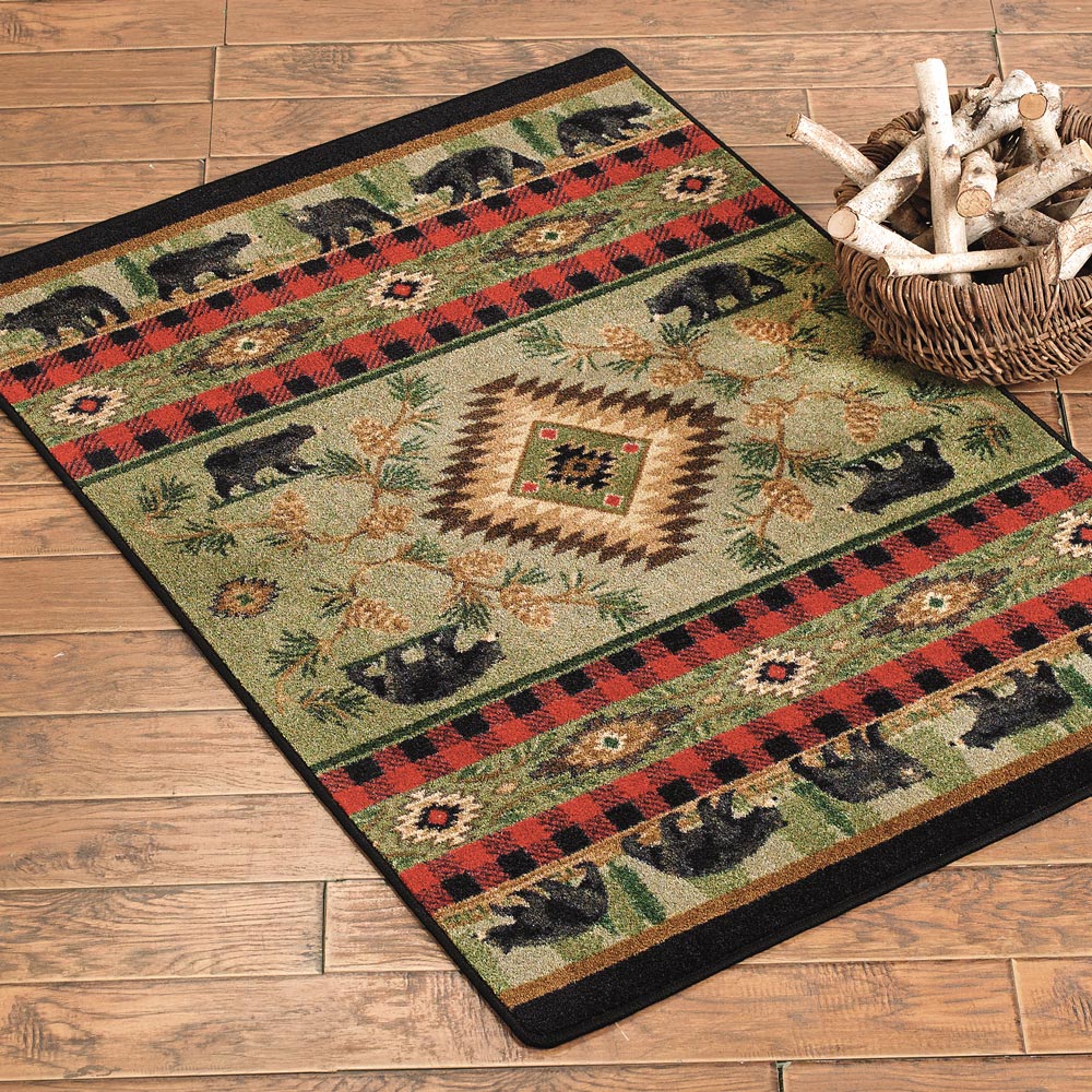 Bear Parade Rug - 8 x 11
