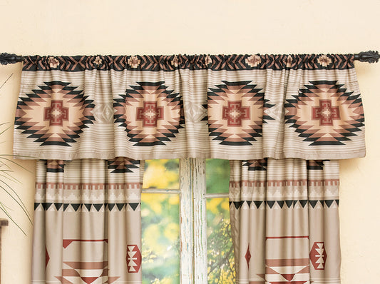 Durango Mesa Lined Valance - CLEARANCE