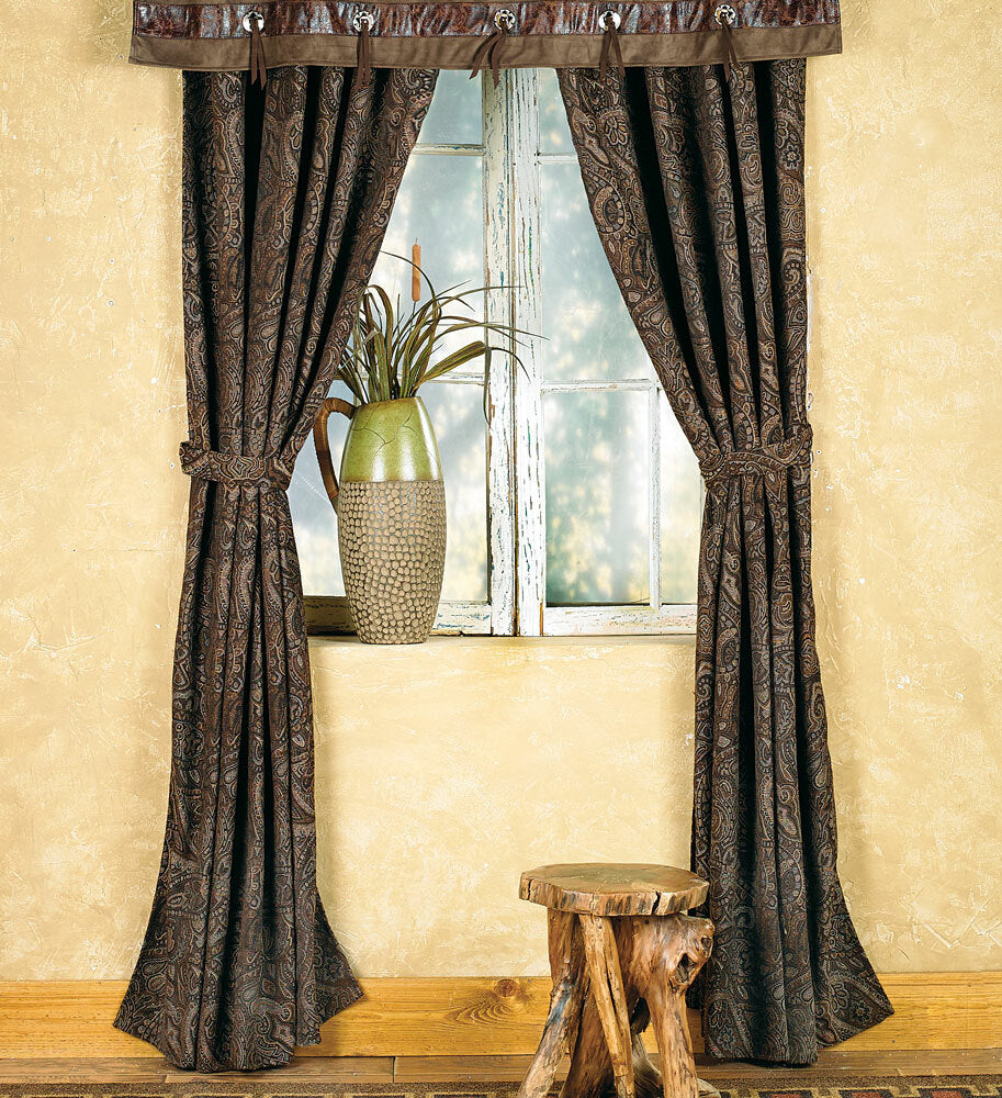 Western Paisley Beaumont Drapes