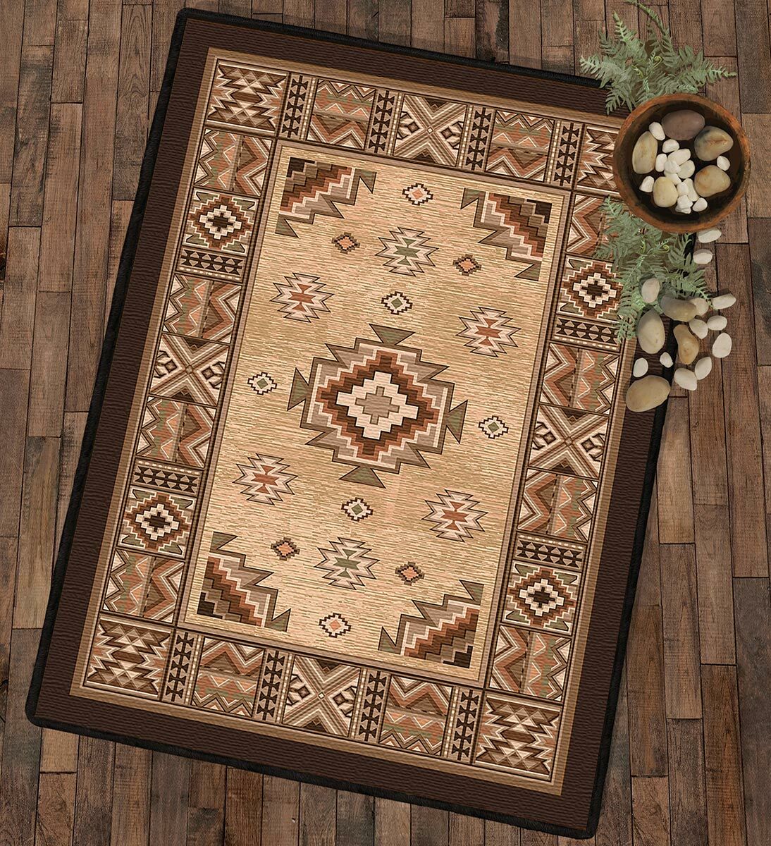 Sierra Canyon Tan Rug - 5 x 8