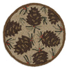 Needles & Cones Hooked Chair Pad - Set of 2 - OUT OF STOCK UNTIL 07/03/2026