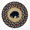 Midnight Bear Braided Trivets - Set of 3