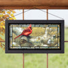 Cardinal Serenade Stained Glass Art