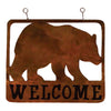 Big Bear Metal Welcome Sign