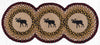 Midnight Moose Tri-Circle Table Runner