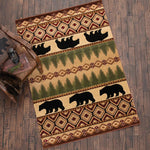 Ponderosa Bear Rug - 8 x 11