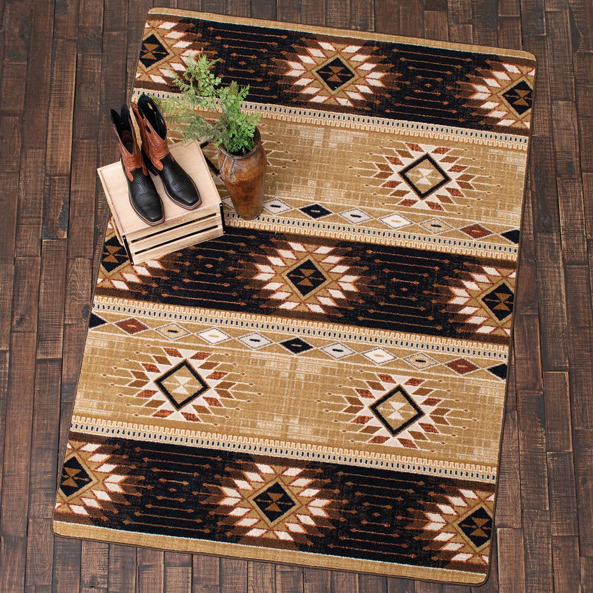 Midnight Mesa Rug - 4 x 5