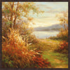 Golden Path Canvas Art