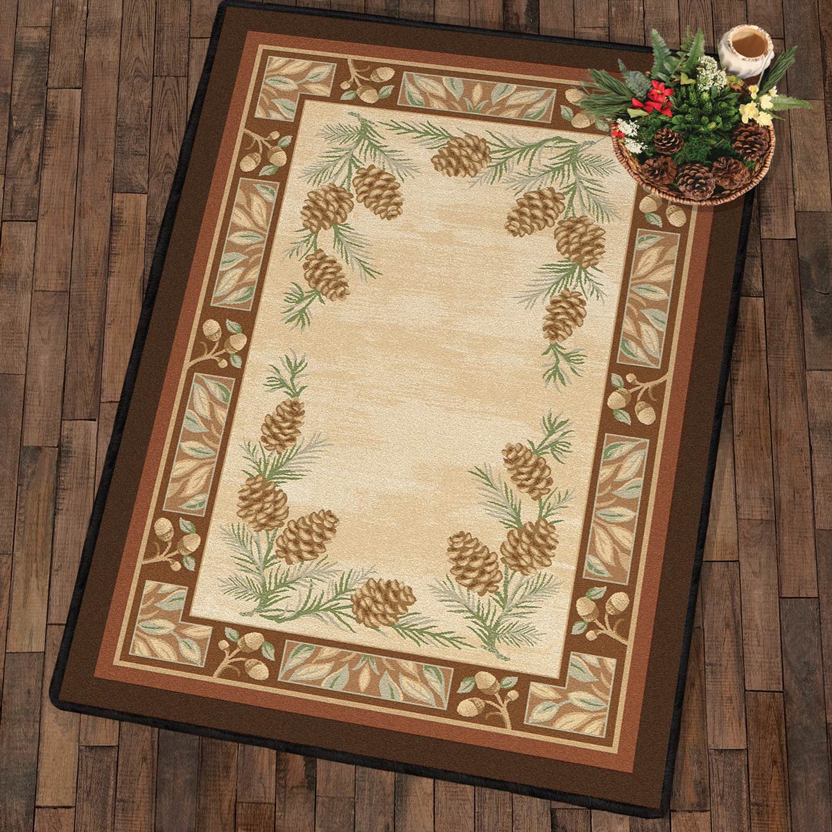 Woodland Pines Rug - 4 x 5