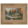Evening at Autumn Lake Framed Print