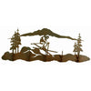 Skier 5 Hook Coat Rack