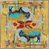 Golden Buffalo Rug - 8 Ft. Square