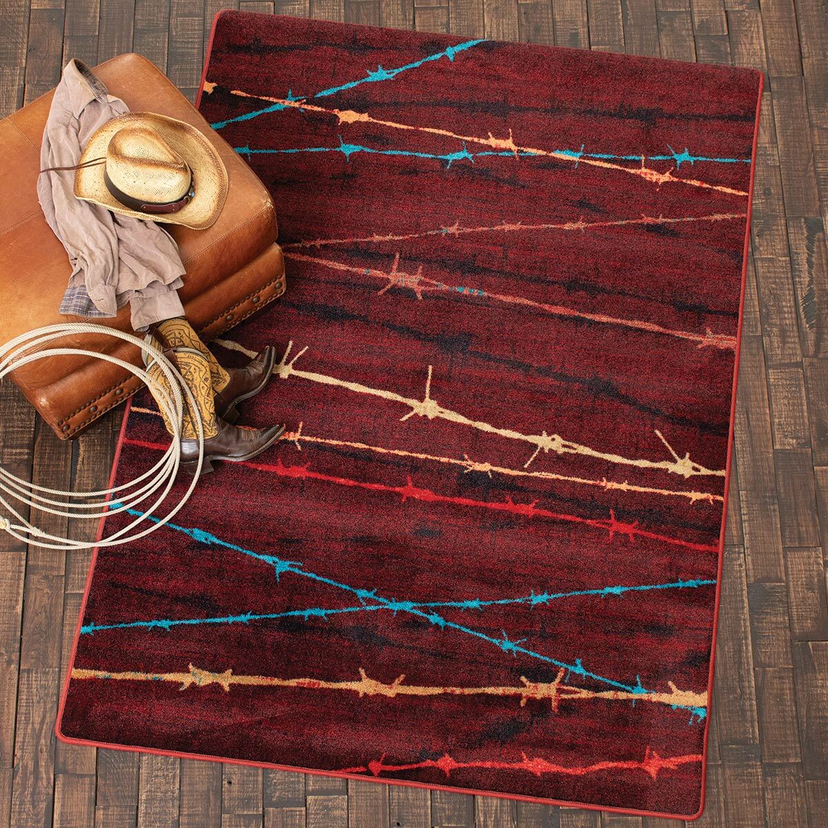 Barbwire Basin Rug - 5 x 8