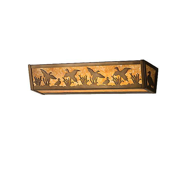 Ducks in Flight Vanity Light