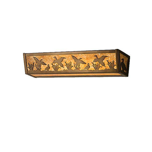 Ducks in Flight Vanity Light