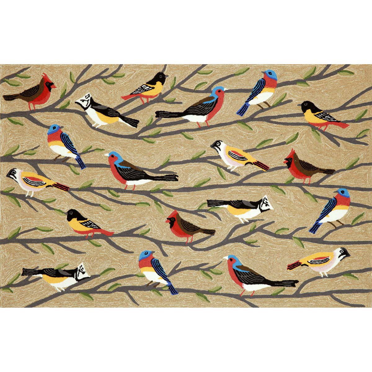 Songbird Branch Floor Mat - 5 x 8