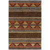 Taos Brown Rug - 5 x 7