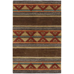 Taos Brown Rug - 5 x 7