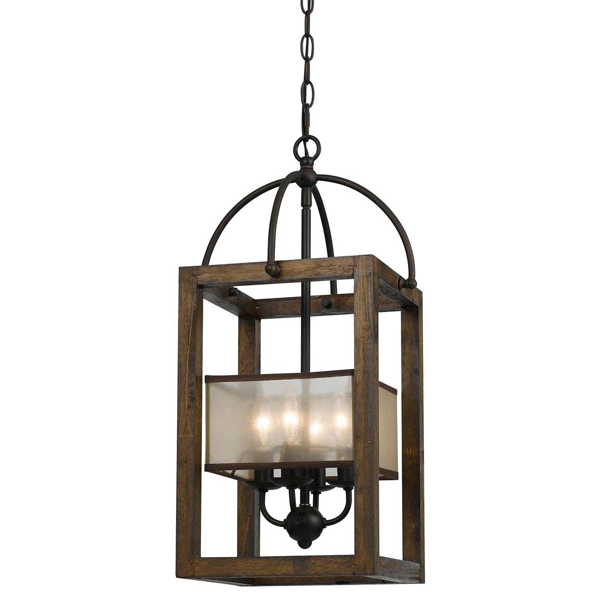 Colonial 4-Light Chandelier