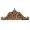 Weathered Scrolls Wood Topper - Natural