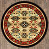 Fiery Gorge Canyon Rug - 8 Ft. Round