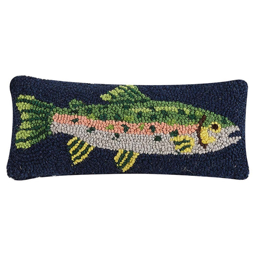Wild Wilderness Trout Hooked Pillow - OUT OF STOCK UNTIL 08/13/2026