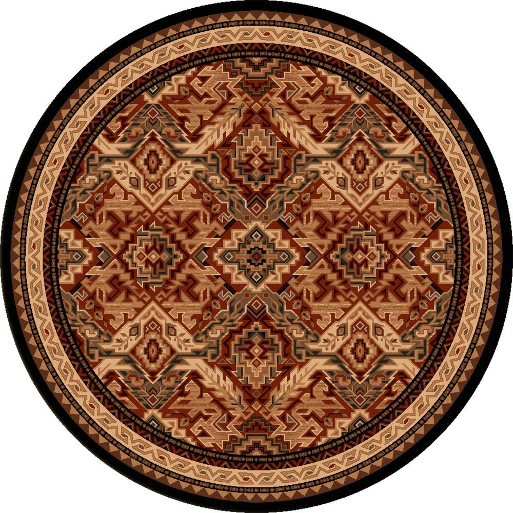 Manor Lodge Rug - 8 Ft. Round