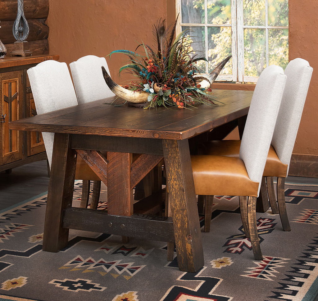Yellowstone Dutton Trestle Dining Table