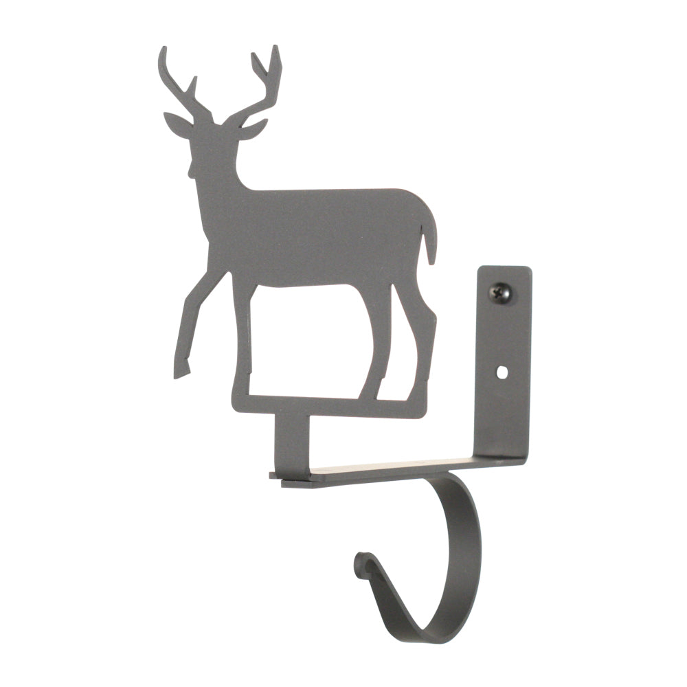 Deer Curtain Shelf Brackets Pair