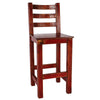 Barn Red Chihuahua Barstool - 26 Inch