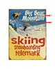 Skiing Snowboarding Telemark Sign