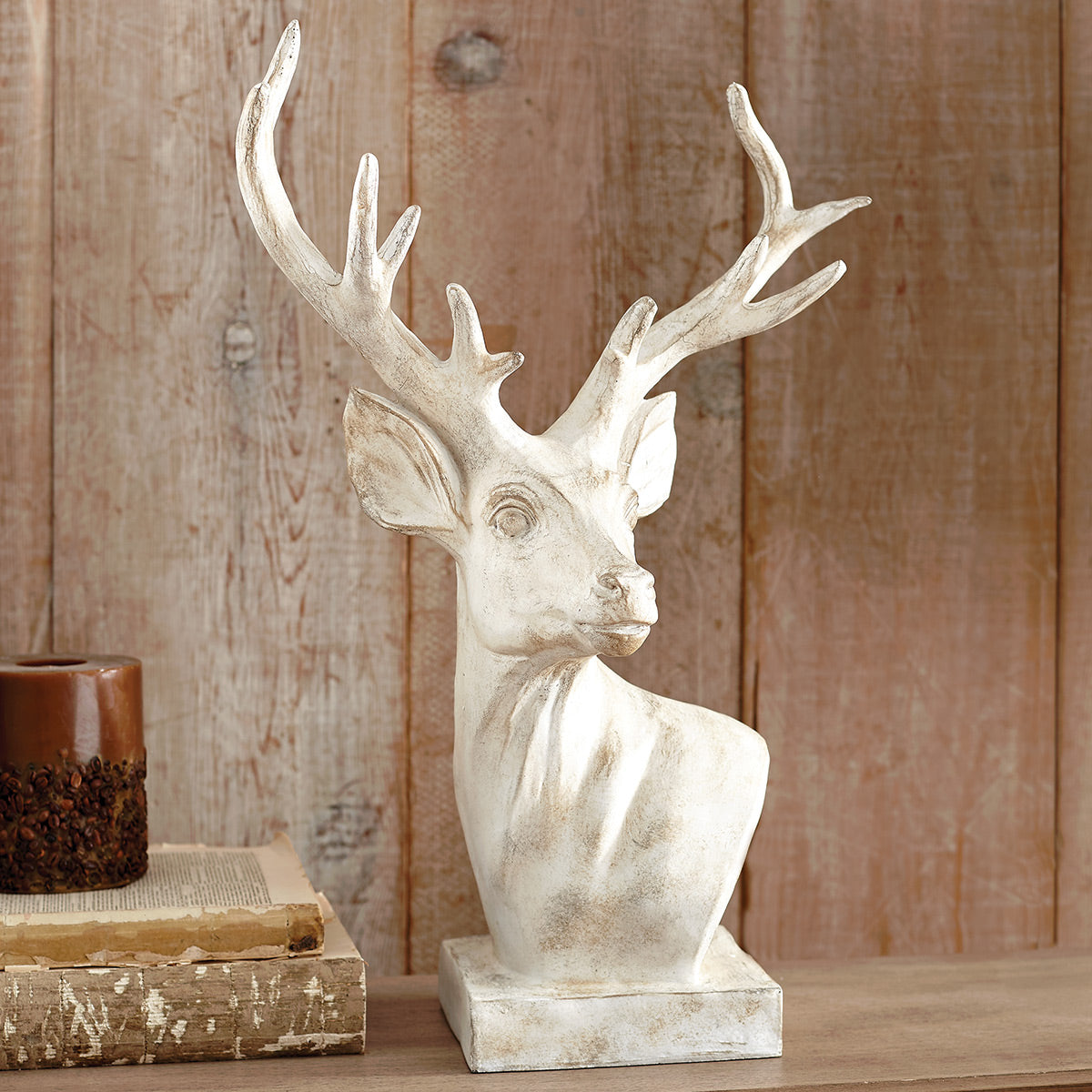 Deer Crest Crown Sculpture