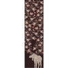 Moose Blossom Chocolate Rug - 2 x 8