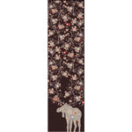 Moose Blossom Chocolate Rug - 2 x 8
