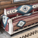 Crimson Durango Mesa Loveseat Cover
