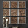 Hammond Wood Wall Art - Set of 9