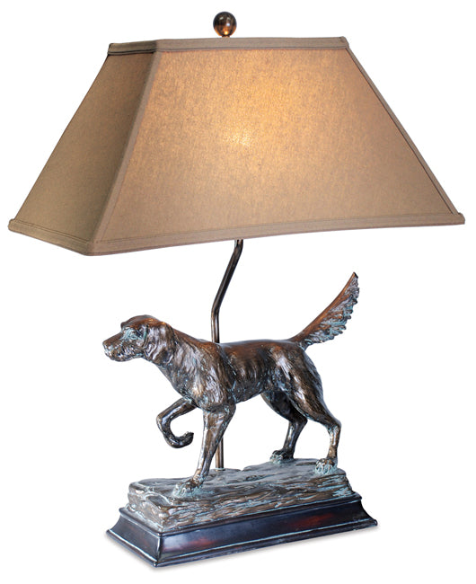 Hunting Dog Table Lamp - OUT OF STOCK UNTIL 07/23/2026