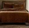 Copper Nights Velvet Quilt - Twin
