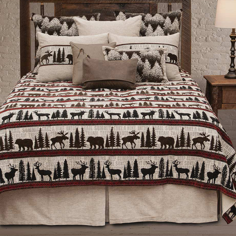 Lazy Lodge Coverlet - Full/Queen