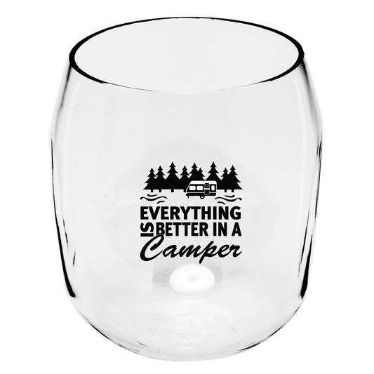 Better in a Camper Wine Tumblers - Set of 4