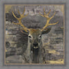 The Leader Gold Framed Canvas