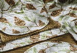 Pinecone Medley Table Runner - 54 Inch